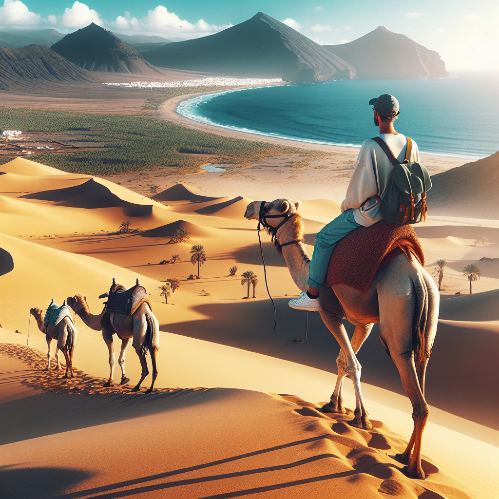 camel riding gran canaria